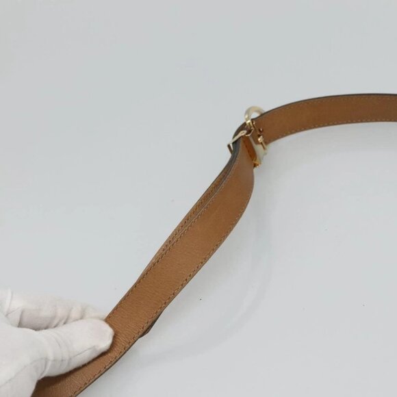 Christian Dior Honeycomb Canvas Shoulder Bag PVC Black Gold Auth - Picture 7 of 15